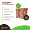 Daily Dump Chomp Single home composter in outdoor balcony saves 430kg from landfill every year