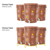 Daily Dump Chomp Single home composter in outdoor balcony saves 430kg from landfill every year