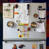 Daily Dump fridge sheet illustrated composting guide to stop mixing waste