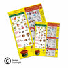 Daily Dump fridge sheet illustrated composting guide to stop mixing waste