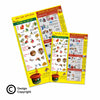 Daily Dump fridge sheet illustrated composting guide to stop mixing waste
