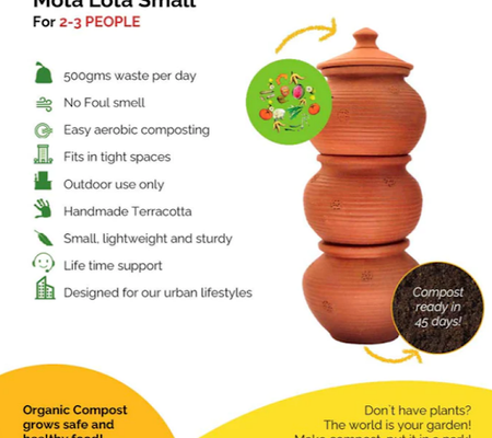 Elevate your Eco-lifestyle with the Mota Lota Compost Bin from Daily Dump