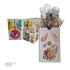 Daily Dump Care Box full set with book activity sheet and sticker sheet in corrugated carton