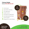 Daily Dump Chomp Single home composter in outdoor balcony saves 430kg from landfill every year