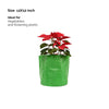 9inch by 9inch green grow bag ideal for small flowering plants, greens and herbs