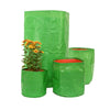 9inch by 9inch green grow bag ideal for small flowering plants, greens and herbs