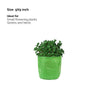 9inch by 9inch green grow bag ideal for small flowering plants, greens and herbs