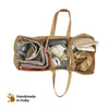 Daily Dump Jute Bag Sort-it Store-it Sell it bag in use with sorted dry recyclable waste