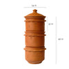 Khamba Composter | Terracotta stack home compost bin