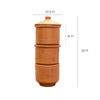 Khamba Composter | Terracotta stack home compost bin