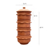 Khamba Composter | Terracotta stack home compost bin