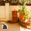 Khamba Composter | Terracotta stack home compost bin