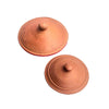 Single terracotta lid for compost bin Khamba 3 Tier small, Mota Lota Small and Tiny Leave it Pot