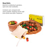 Little green corner kit with corrugated background