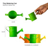 Little green corner kit with corrugated background