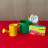 Little green corner kit with corrugated background