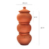 Mota Lota Home Compost Bin | Terracotta 3 pot compost bin