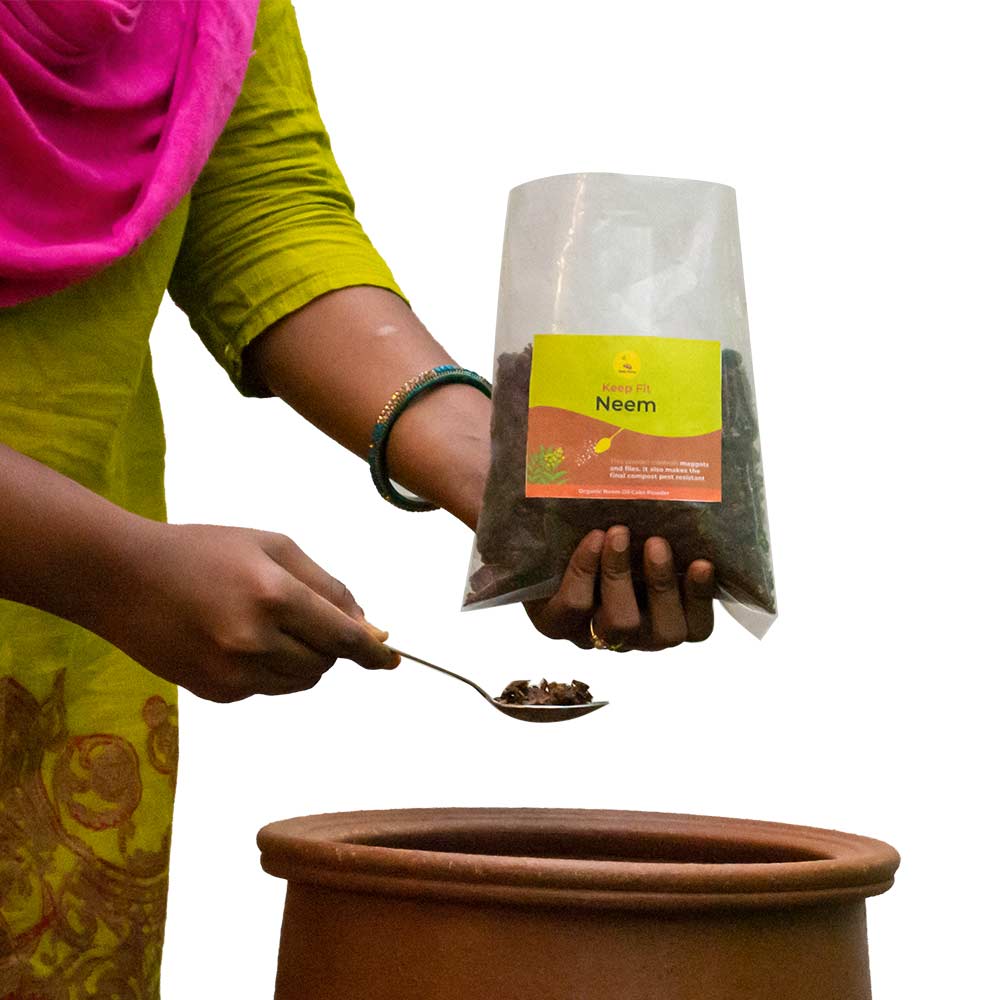 Buy Daily Dump Neem Powder 250g | control maggots in compost