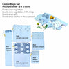Daily Dump Reduce Plastic Kit of Cooler Bag set and Kora Bag set