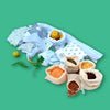 Daily Dump Reduce Plastic Kit of Cooler Bag set and Kora Bag set