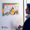 Daily Dump Waste Segregation Poster A3 explaining how to segregate different categories of waste to reduce waste on streets
