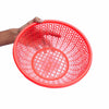 Daily Dump Plastic Sieve top view on a corrugated background
