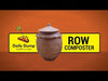 Leave it Pot | Terracotta Outdoor Row Composter