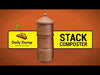 Khamba Composter | Terracotta stack home compost bin